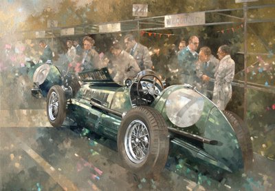 R. Parnells Maserati von Peter Miller