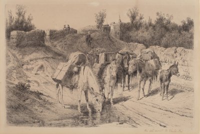 Auf dem Weg nach Santa Fe von Peter Moran