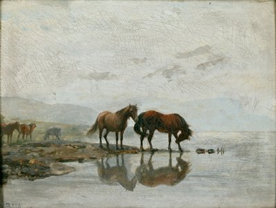 Wasserstation von Peter Nicolai Arbo