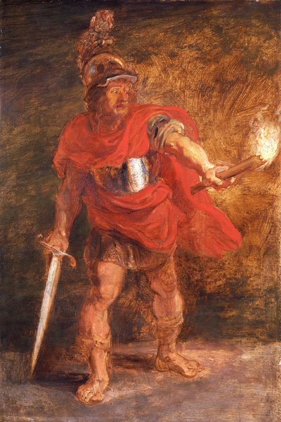 Aeneas in der Unterwelt, ca. 1600-1640 von Peter Paul Rubens