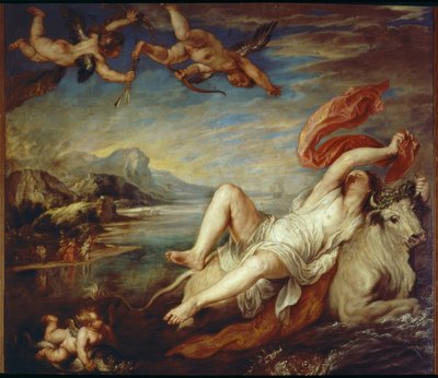 Der Raub der Europa von Peter Paul Rubens