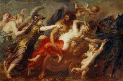 Der Raub der Proserpina von Peter Paul Rubens