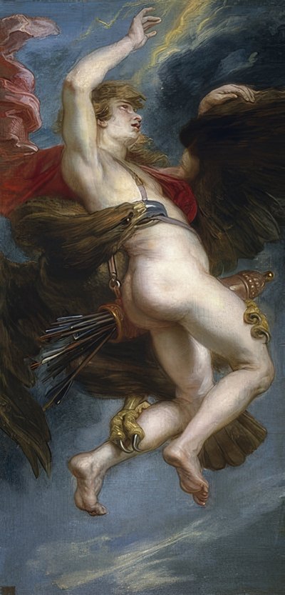 Die Entführung des Ganymedes von Peter Paul Rubens