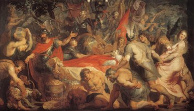 Die Totenfeier für Decius Mus von Peter Paul Rubens
