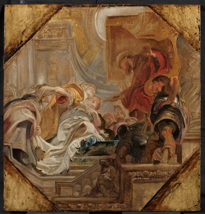 Esther vor Ahasverus von Peter Paul Rubens