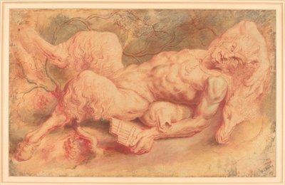 Pan liegend, möglicherweise um 1610 von Peter Paul Rubens