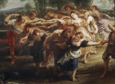 Bauerntanz (Detail) von Peter Paul Rubens