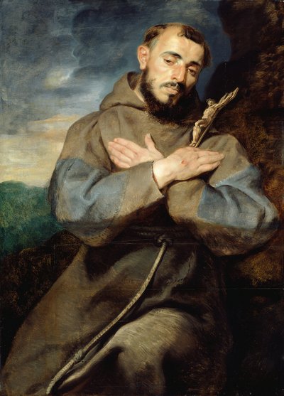 Heiliger Franziskus, ca. 1615 von Peter Paul Rubens