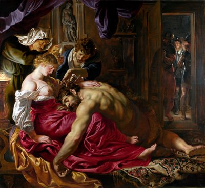 Samson und Delilah, ca. 1610 von Peter Paul Rubens