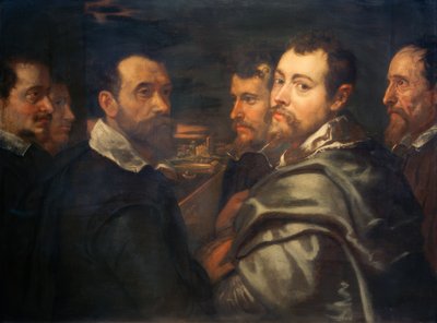 Selbstbildnis im Kreise der Mantuaner Freunde von Peter Paul Rubens