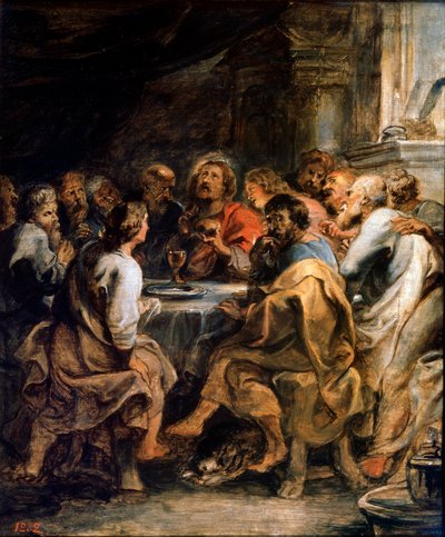 Das letzte Abendmahl von Peter Paul Rubens