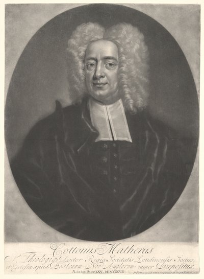 Cotton Mather von Peter Pelham