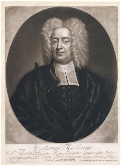Cotton Mather von Peter Pelham