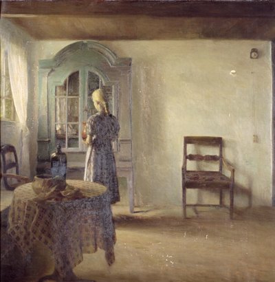 Innenraum, 1896 von Peter Vilhelm Ilsted