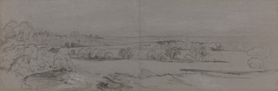 Eine Aussicht in der Nähe von Lowther von Peter de Wint