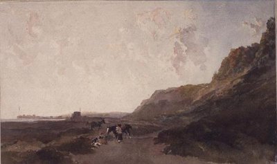 Küstenlandschaft von Peter de Wint
