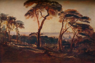 Greenwich Park, um 1822 von Peter de Wint