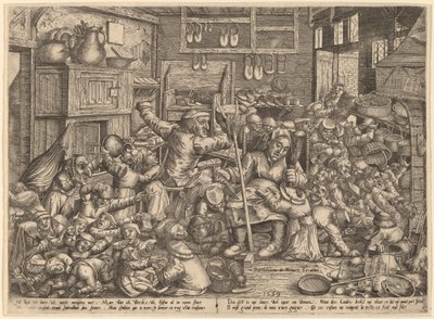 Die unruhige Familie des Schusters von Peter van der Borcht