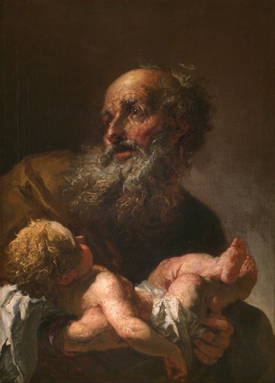Simeon mit dem Jesuskind von Petr Brandl