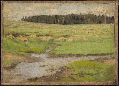 Landschaft im Sommer von Petr Ivanovic Petrovichev