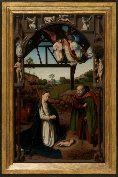 Anbetung des Christkindes von Petrus Christus