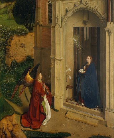 Die Verkündigung von Petrus Christus