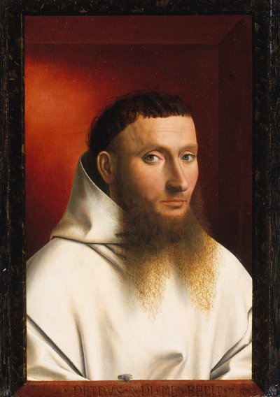 Porträt eines Kartäusers von Petrus Christus
