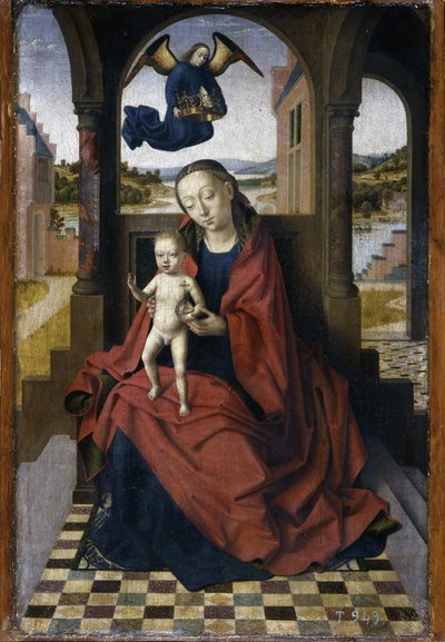 Die Madonna mit Kind, 1460er von Petrus Christus