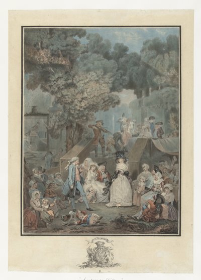 Hochzeitsfest von Philibert Louis Debucourt