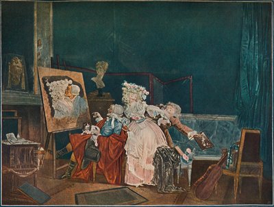 Die zwei Küsse, 1786, 1902 von Philibert Louis Debucourt