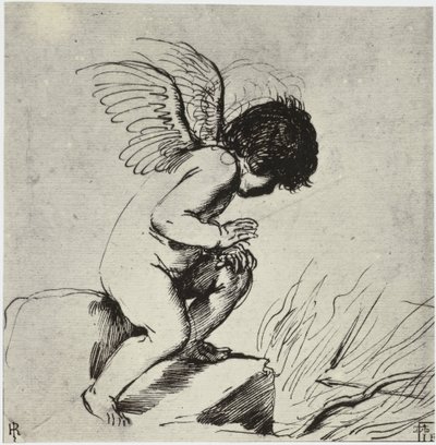 Ein Amor von Philip Henry Delamotte
