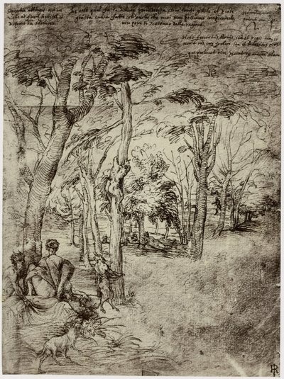 Tizian, Entwurf für ein Bild von Philip Henry Delamotte