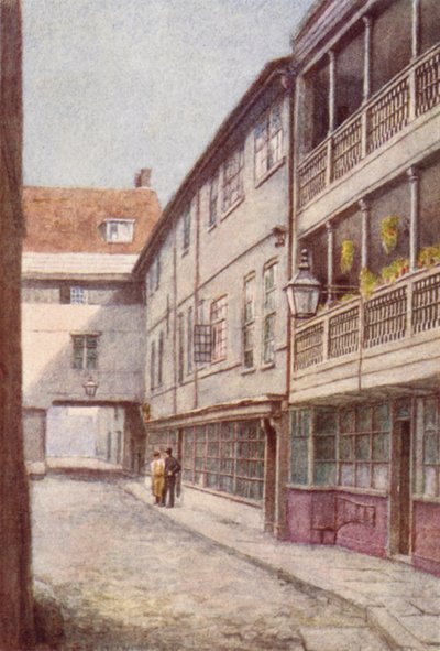 George Inn, Southwark, 1885 von Philip Norman