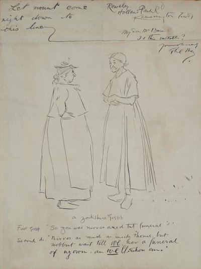 Ein Yorkshire Klatsch von Philip William May