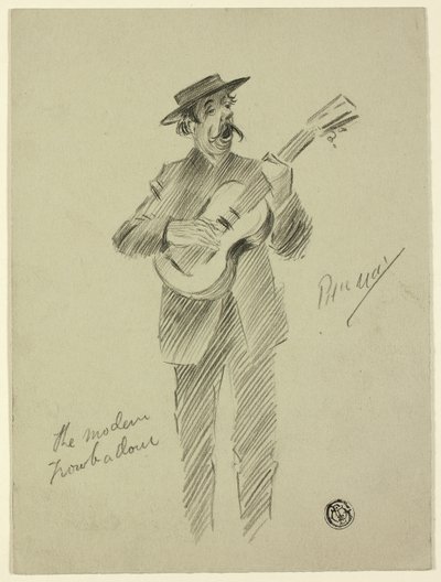 Betrunkener Mann von Philip William May