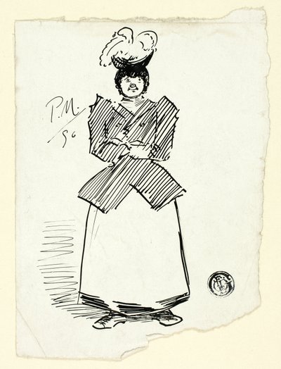 Londoner Frauencharakter von Philip William May