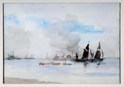 Thames Barges, Greenhithe von Philip Wilson Steer