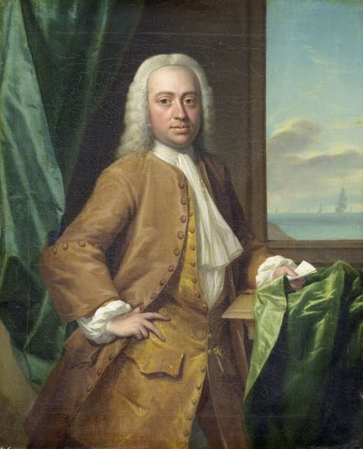 Isaac Parker (1702-55), Kaufmann aus Middelburg von Philip van Dijk