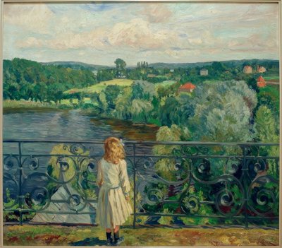 Auf der Terrasse von Philipp Franck