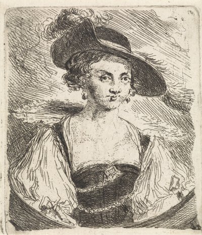 Porträt von Helena Fourment von Philippe Lambert Joseph Spruyt