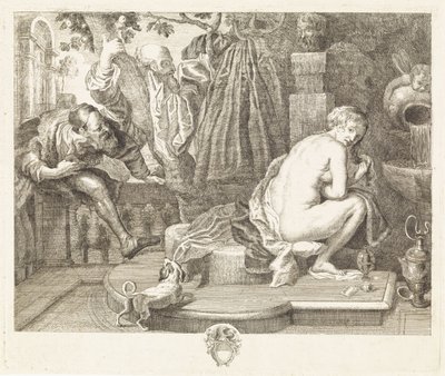 Susanna und die Ältesten von Philippe Lambert Joseph Spruyt