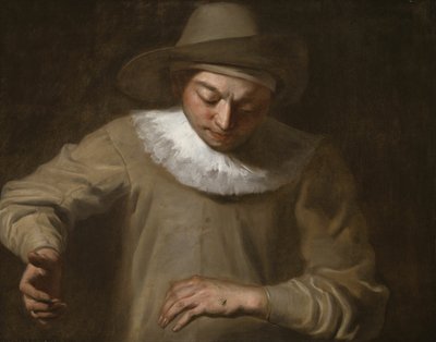 Pierrot fängt eine Fliege von Philippe Mercier