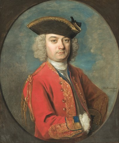 Porträt von Louis de Jean von Philippe Mercier