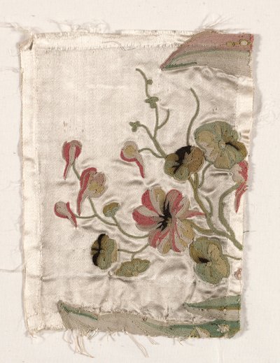 Bettdeckenfragment, ca. 1760-1770 von Philippe de Lasalle