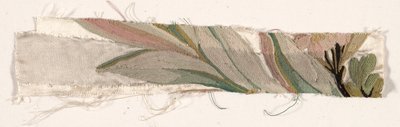 Bettdeckenfragment, um 1760-1770 von Philippe de Lasalle