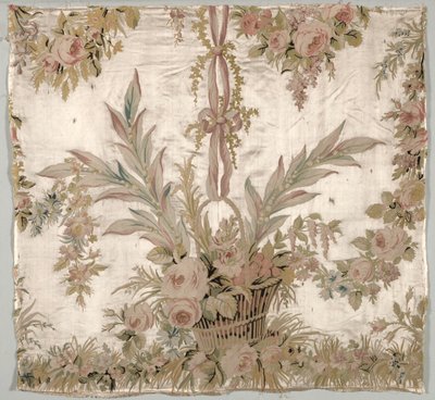 Bettdeckenfragment, ca. 1760-1770 von Philippe de Lasalle