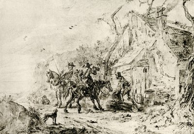 Rast in der Taverne von Philips Wouwerman