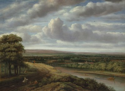 Weitläufige bewaldete Landschaft von Phillips de Koninck
