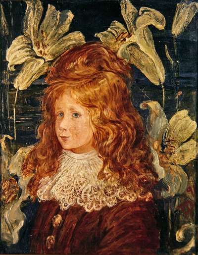 Porträt eines Jungen von Phoebe Anna Traquair