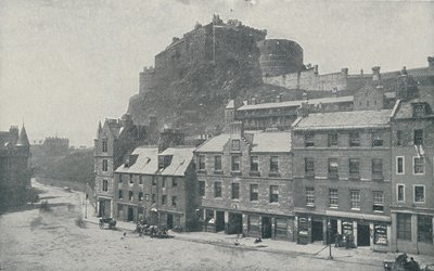 Edinburgh Castle, 1910 von Photochrom Co Ltd of London